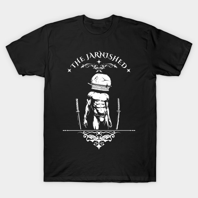 The Jarnished V2 (white print) T-Shirt by CreatorJ